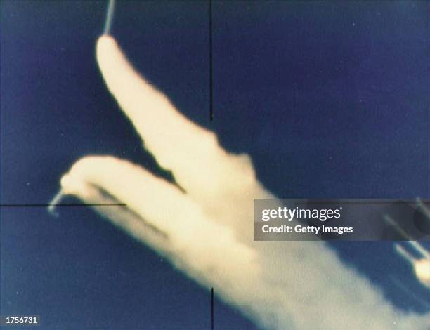 Challenger Booster Rockets 214 Space Shuttle Challenger Disaster Stock Photos, High-Res Pictures ...