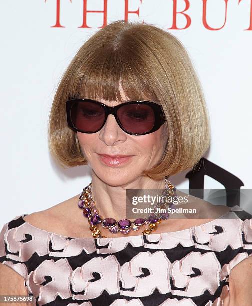 Anna Wintour attends Lee Daniels' "The Butler" New York Premiere at Ziegfeld Theater on August 5, 2013 in New York City.