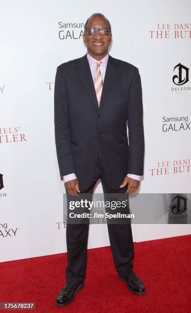 Wil Haygood attends Lee Daniels' "The Butler" New York Premiere at Ziegfeld Theater on August 5, 2013 in New York City.