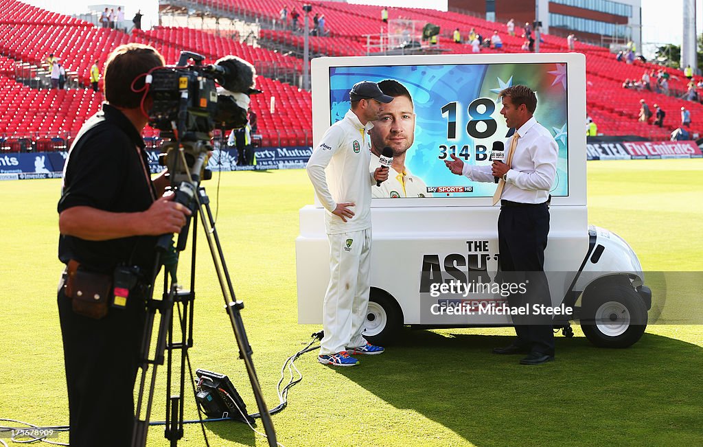 England v Australia: 3rd Investec Ashes Test - Day Two