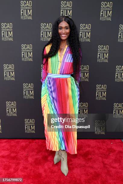 Smith attends the 26th SCAD Savannah Film Festival on October 25, 2023 in Savannah, Georgia.