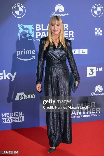 Nadeshda Brennicke attends the Blauer Panther TV & Streaming Awards 2023 at BMW Welt on October 25, 2023 in Munich, Germany.