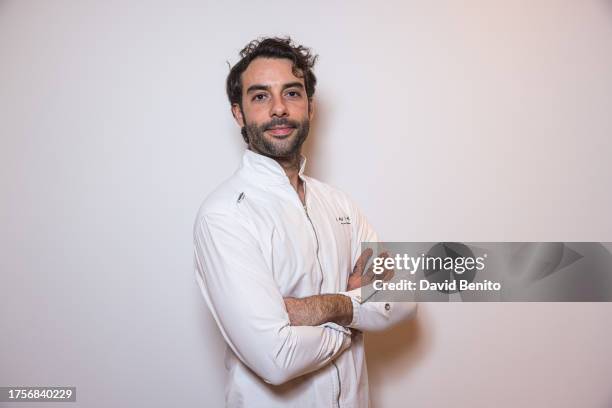 Javier Aranda poses for a portrait during "Soul Food Nights" at Semilla Espacio Creativo on October 25, 2023 in Madrid, Spain.