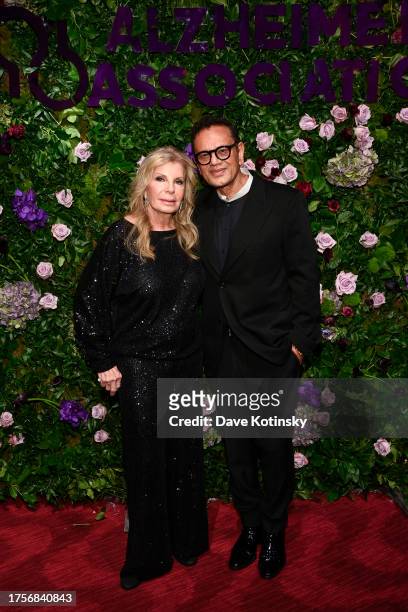 Princess Yasmin Aga Khan and Naeem Khan attend the Alzheimer's Association Imagine Benefit at Jazz at Lincoln Center on October 25, 2023 in New York...