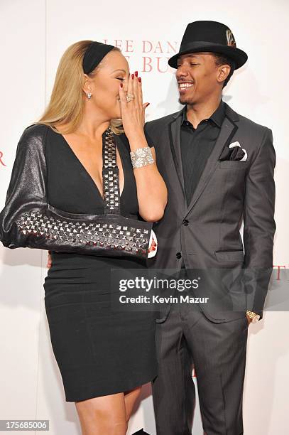 Mariah Carey and Nick Cannon attend Lee Daniels' "The Butler" New York premiere, hosted by TWC, DeLeon Tequila and Samsung Galaxy on August 5, 2013...