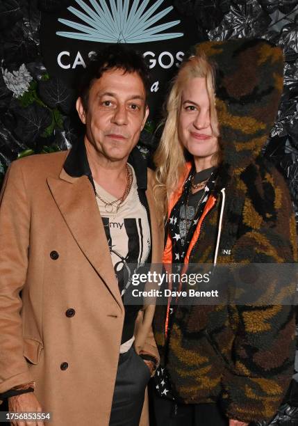 Jamie Hince and Alison Mosshart attend the Haunted House of Friends Halloween party presented by Casamigos Tequila at The Twenty Two on October 31,...