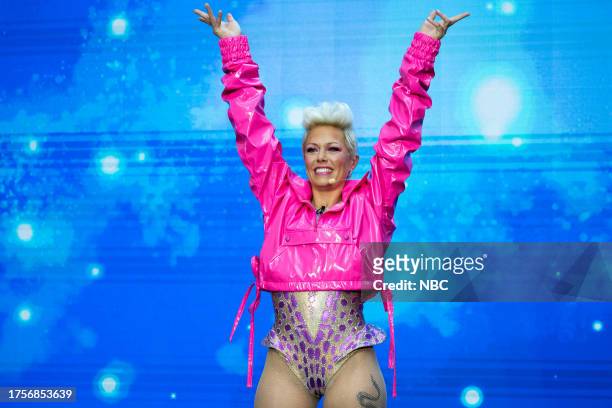 Dylan Dreyer as Pink on Tuesday, October 31, 2023 --