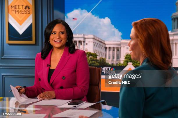 Kristen Welker Meet The Press Photos and Premium High Res Pictures