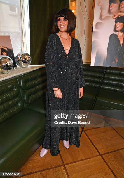 Dawn O'Porter attends the launch of Dawn O'Porter and Rachel Jackson's collaboration collection at Langan's Brasserie on November 1, 2023 in London,...
