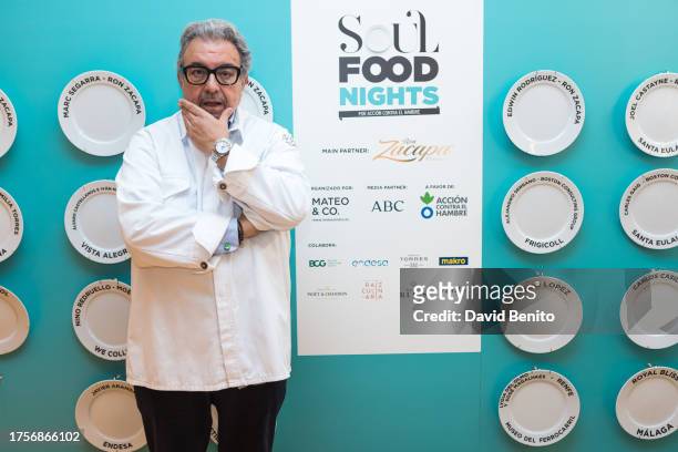 Juanjo Lopez attends "Soul Food Nights" at Semilla Espacio Creativo on October 25, 2023 in Madrid, Spain.