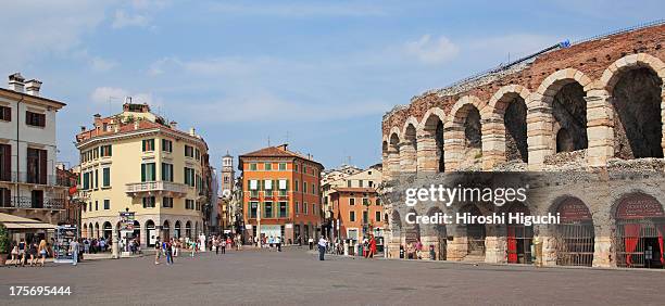 italy, verona - arena di verona stock pictures, royalty-free photos & images