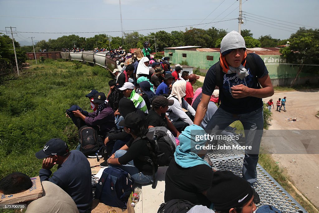 Central Americans Undertake Grueling Journey Through Mexico To U.S.