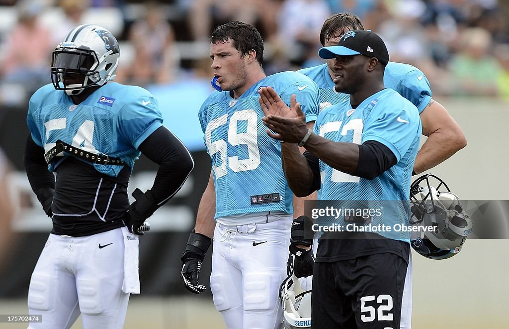 CAROLINA PANTHERS TRAINING CAMP