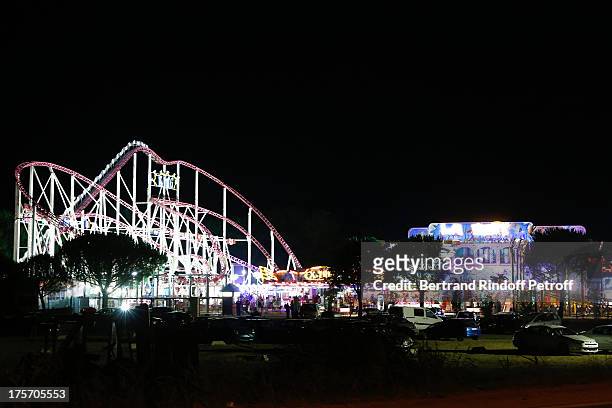 View of Funfair "Luna Park" during day 7 of the 29th Ramatuelle Festival on August 6, 2013 in Ramatuelle, France.