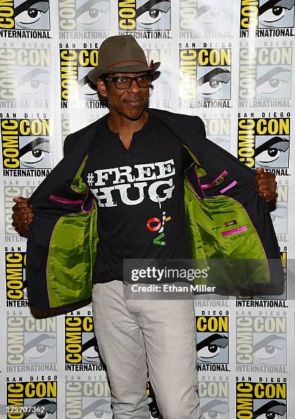 Actor Orlando Jones attends the "Sleepy Hollow" press line during Comic-Con International 2013 at the Hilton San Diego Bayfront Hotel on July 19,...