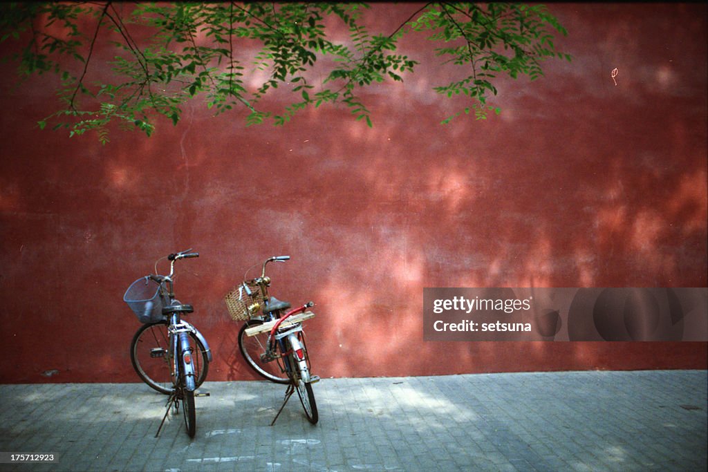 Two bicycles in Hutong