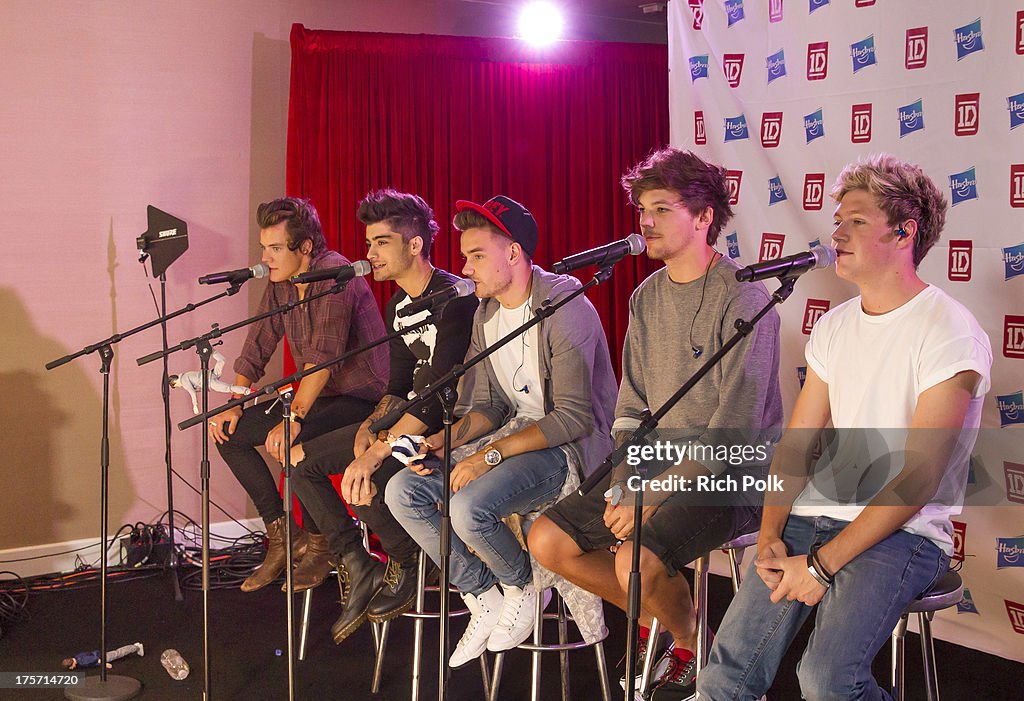 One Direction Private Concert & Fan Chat, Hosted by Hasbro