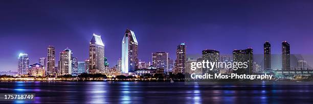 san diego skyline - san diego skyline stock pictures, royalty-free photos & images