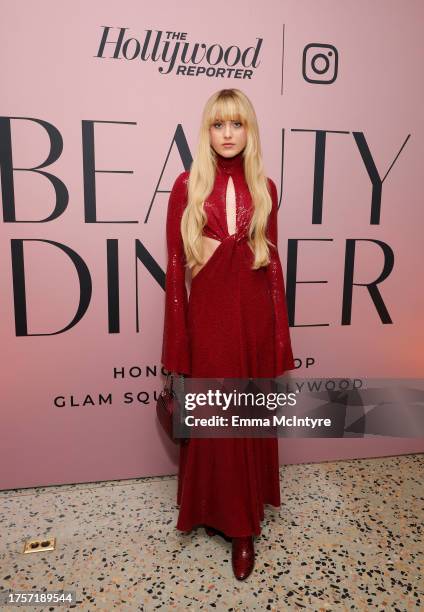 Kathryn Newton attends The Hollywood Reporter Beauty Dinner Presented by Instagram, Sponsored by Upneeq, Honoring the Top Glam Squads in Hollywood at...