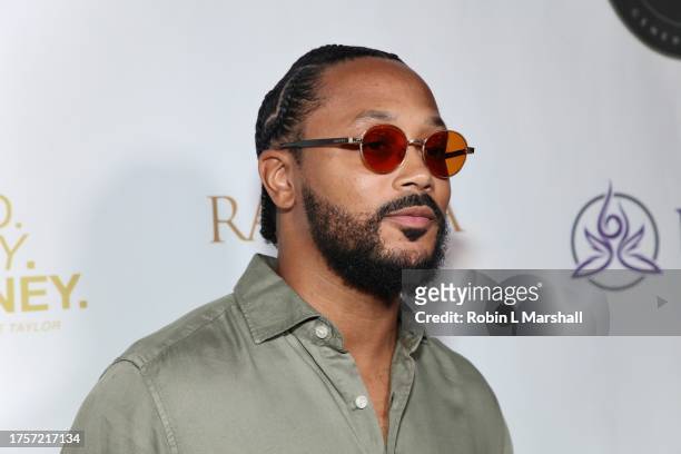 Rapper & Actor Romeo Miller attends the 4th Annual Future Stars Charity Dinner Gala at Taglyan Complex on October 25, 2023 in Los Angeles, California.