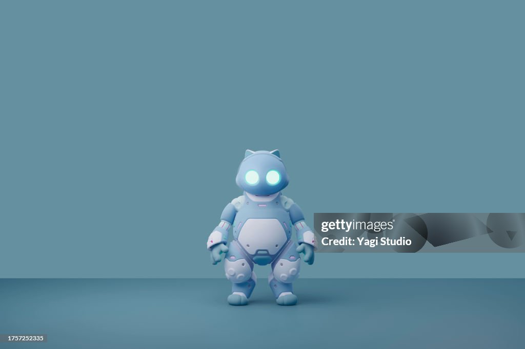 Portraits of avatars of cat-shaped robots