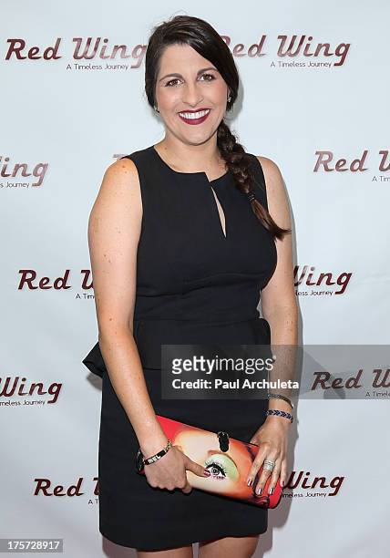 Actress Melanie Rashbaum attends the premiere of "Red Wing" at Harmony Gold Theatre on August 6, 2013 in Los Angeles, California.