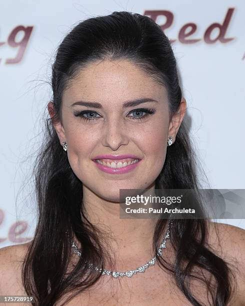 Actress Mallory O'Donoghue attends the premiere of "Red Wing" at Harmony Gold Theatre on August 6, 2013 in Los Angeles, California.