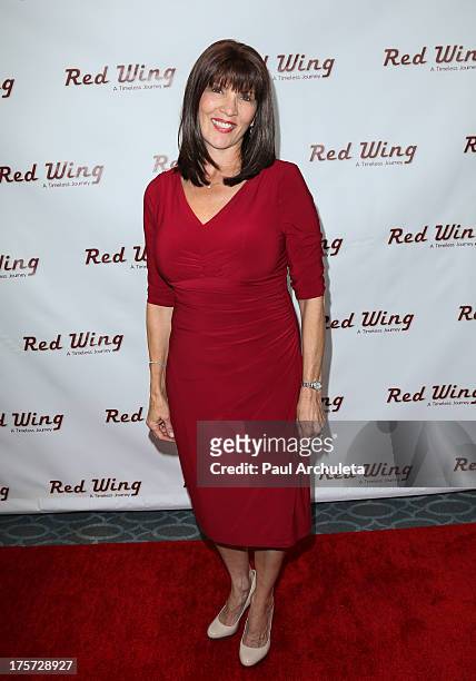 Producer Patricia Carpenter attends the premiere of "Red Wing" at Harmony Gold Theatre on August 6, 2013 in Los Angeles, California.