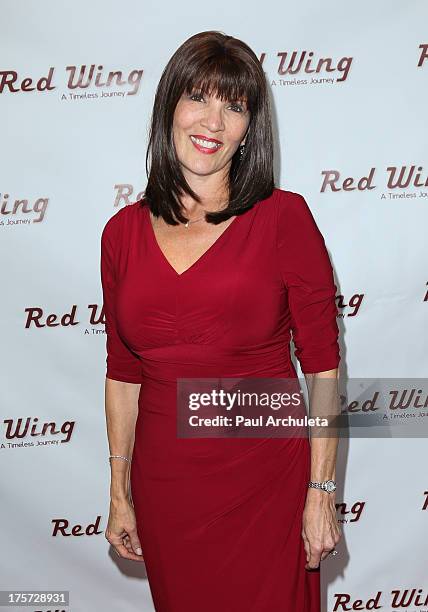 Producer Patricia Carpenter attends the premiere of "Red Wing" at Harmony Gold Theatre on August 6, 2013 in Los Angeles, California.