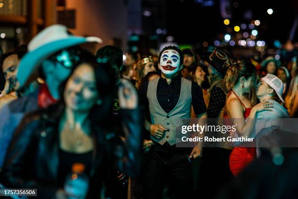 West Hollywood, CA, Tuesday, October 31, 2023 - After a four-year hiatus, tens of thousands of revelers attend the West Hollywood Halloween Carnaval.