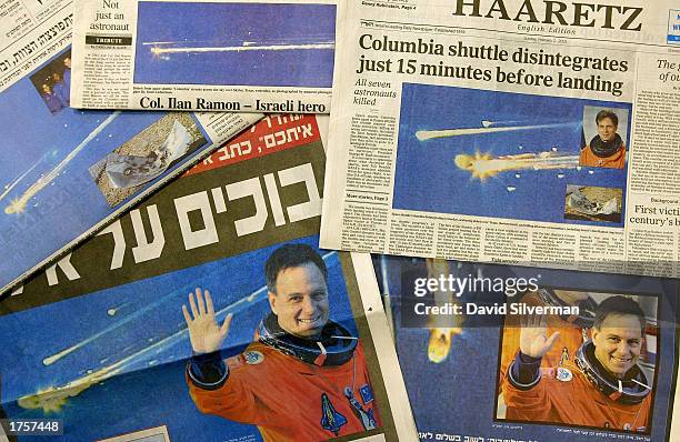 Ilan Ramon Astronaut Sts 107 Ramon Nasa Israeli Ilan Photos et images de ...