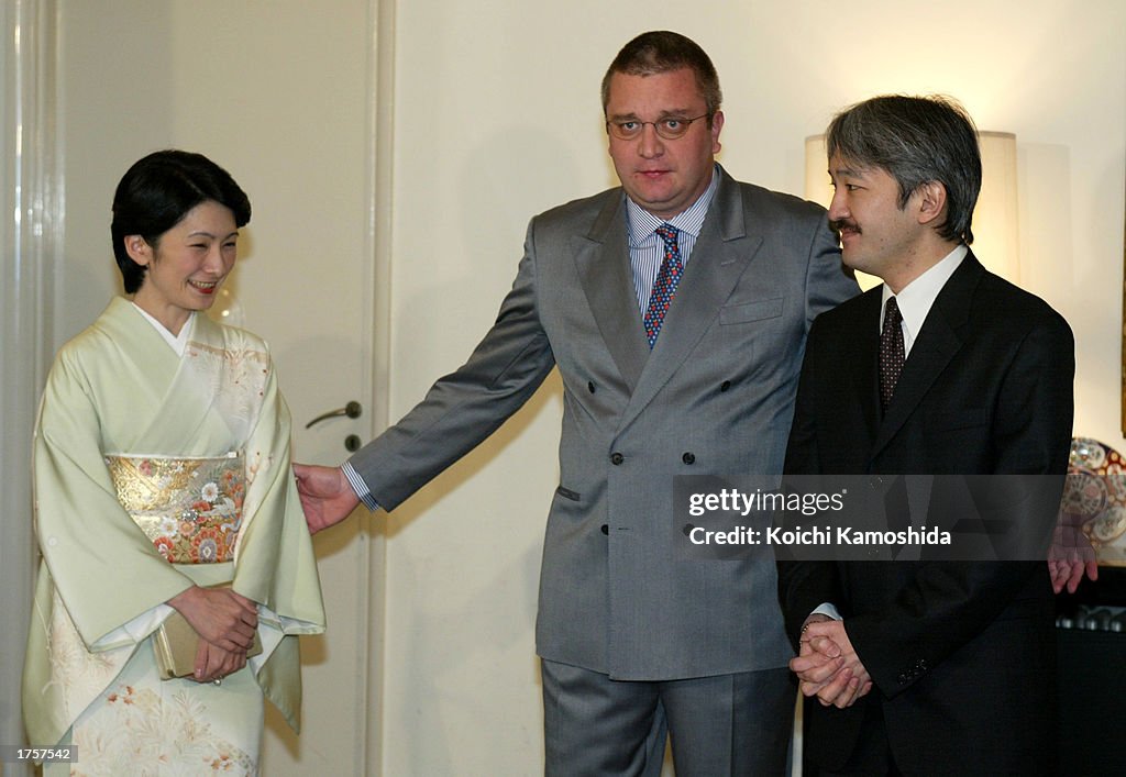Prince Laurent Of Belgium Visits Japan