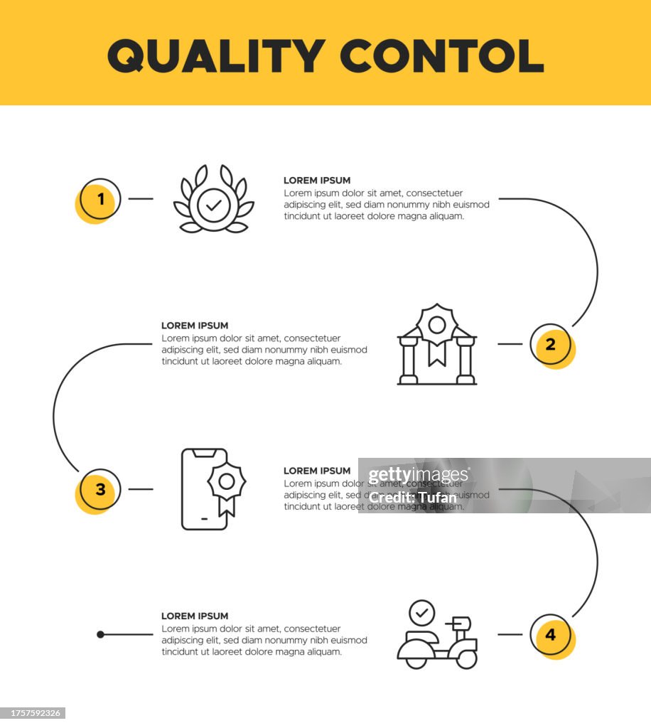 Quality Control Card Example Quality Control Infographic Template Approve Premium Quality Check Mark ...
