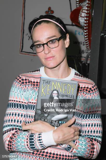 Former MTV VJ Kennedy attends a book signing for "The Kennedy Chronicles" at Book Soup on August 7, 2013 in West Hollywood, California.