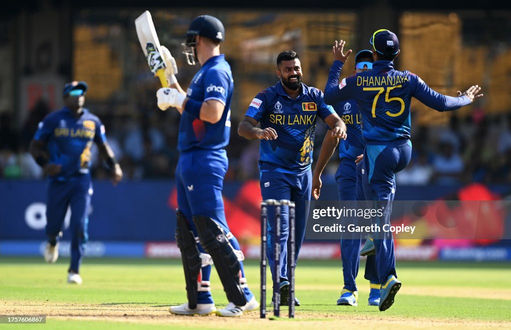 England v Sri Lanka - ICC Men's Cricket World Cup India 2023