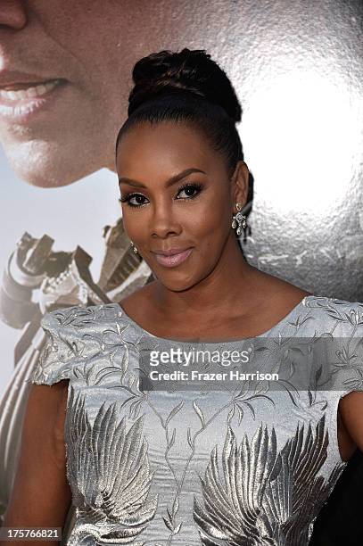 Actress Vivica A. Fox arrives at the Premiere of TriStar Pictures' "Elysium" at Regency Village Theatre on August 7, 2013 in Westwood, California.