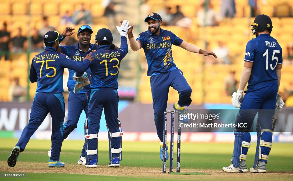 England v Sri Lanka - ICC Men's Cricket World Cup India 2023