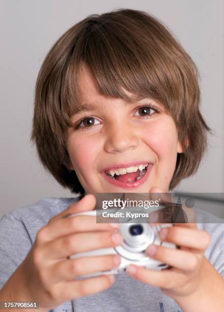 male child age eight years - 10 11 years boy stockfoto's en -beelden