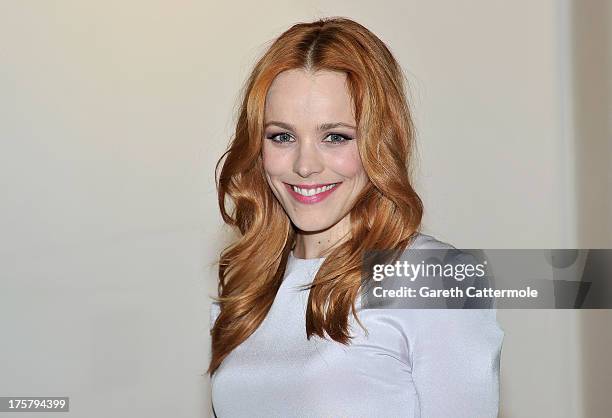 Actress Rachel McAdams attends the "About Time" world premiere at Somerset House on August 8, 2013 in London, England.