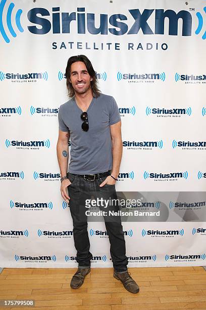 Musician Jake Owen visits SiriusXM Studios on August 8, 2013 in New York City.
