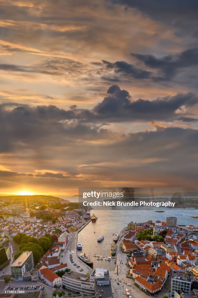 Stavanger Harbour, Norway.