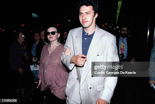 Marina Ogilvy, daughter of Princess Alexandra, and her husband photographer Paul Mowatt in 1990 ca. In London, England.