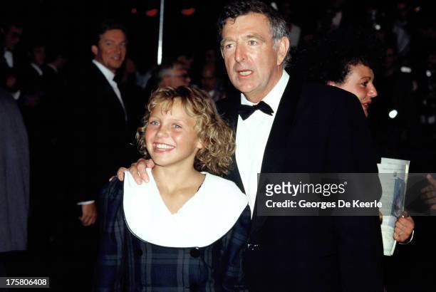 Young actress Helen Pearce attends the premiere of 'When The Whales Came' on September 7, 1989 in London, England.
