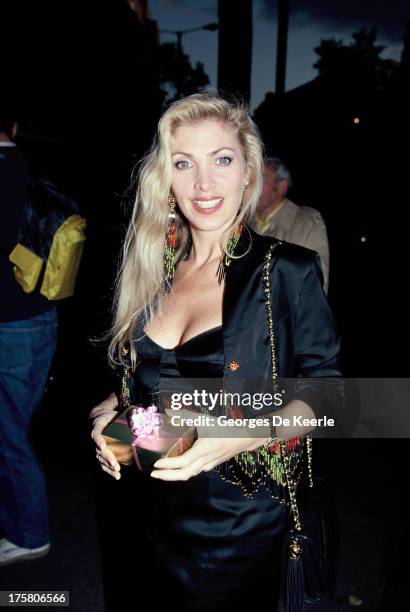 English singer Lynsey de Paul in 1990 ca. In London, England.