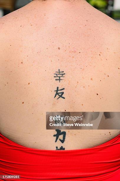 104 Chinese Character Tattoo Photos and Premium High Res Pictures - Getty  Images