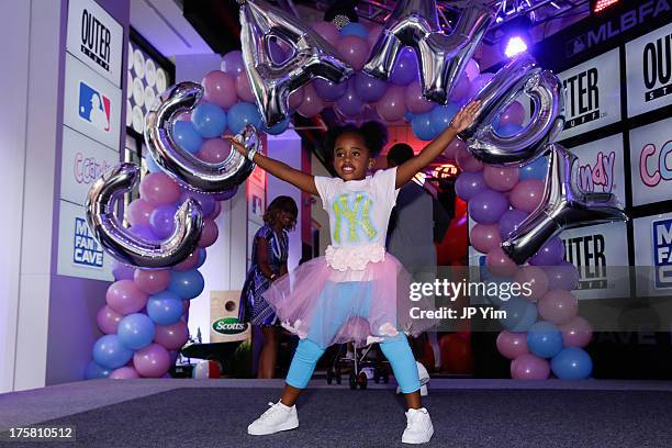 Cyia Sabathia attends the CCandy Children's Clothing Line Launch at MLB Fan Cave on August 8, 2013 in New York City.