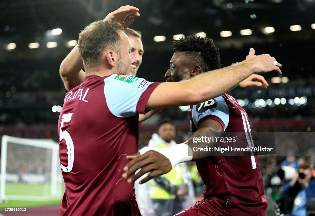 West Ham United v Arsenal - Carabao Cup Fourth Round