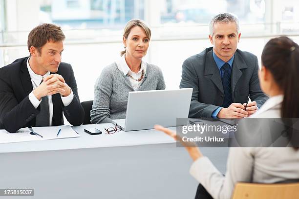 Interview Discution 2,674 Panel Interview Stock Photos, High-Res Pictures, and Images ...