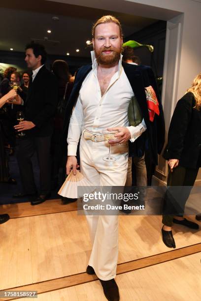 Henry Conway attends a party to celebrate Country Life magazine's annual 'Gentleman's Life' supplement at New & Lingwood on November 1, 2023 in...