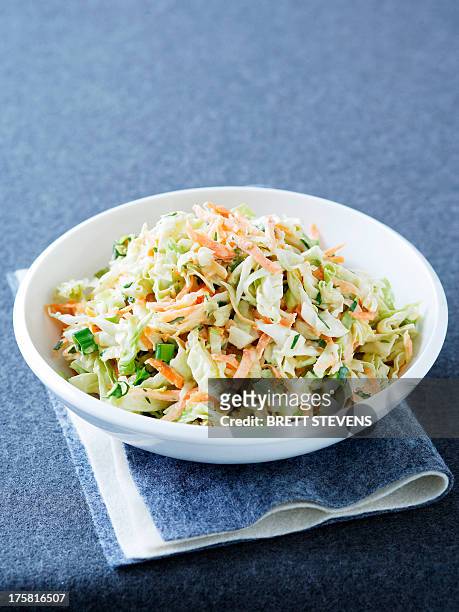 coleslaw - coleslaw stock pictures, royalty-free photos & images